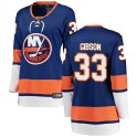 Fanatics Branded New York Islanders Women's Christopher Gibson Breakaway Blue ized Home NHL Jersey