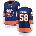 Fanatics Branded New York Islanders Women's John Stevens Breakaway Blue Home NHL Jersey