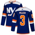Adidas New York Islanders Youth Adam Pelech Authentic Blue Alternate NHL Jersey