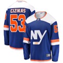 Fanatics Branded New York Islanders Youth Casey Cizikas Breakaway Blue Alternate NHL Jersey