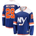 Fanatics Branded New York Islanders Youth Brock Nelson Breakaway Blue Alternate NHL Jersey