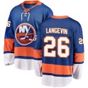 Fanatics Branded New York Islanders Youth Dave Langevin Breakaway Blue Home NHL Jersey