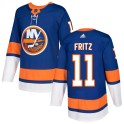 Adidas New York Islanders Men's Tanner Fritz Authentic Royal Home NHL Jersey