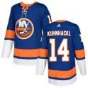 Adidas New York Islanders Men's Tom Kuhnhackl Authentic Royal Home NHL Jersey
