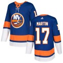 Adidas New York Islanders Men's Matt Martin Authentic Royal Home NHL Jersey