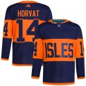 Adidas New York Islanders Men's Bo Horvat Authentic Navy 2024 Stadium Series Primegreen NHL Jersey