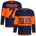 Adidas New York Islanders Men's Stefan Persson Authentic Navy 2024 Stadium Series Primegreen NHL Jersey