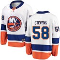 Fanatics Branded New York Islanders Men's John Stevens Breakaway White Away NHL Jersey