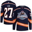 Adidas New York Islanders Youth Anders Lee Authentic Navy Reverse Retro 2.0 NHL Jersey