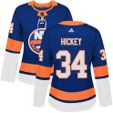 Adidas New York Islanders Women's Thomas Hickey Authentic Royal Home NHL Jersey