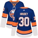 Adidas New York Islanders Women's Kelly Hrudey Authentic Royal Home NHL Jersey