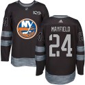 New York Islanders Youth Scott Mayfield Authentic Black 1917-2017 100th Anniversary NHL Jersey
