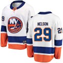 Fanatics Branded New York Islanders Youth Brock Nelson Breakaway White Away NHL Jersey