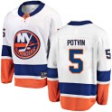 Fanatics Branded New York Islanders Youth Denis Potvin Breakaway White Away NHL Jersey