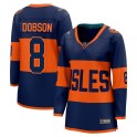 Fanatics Branded New York Islanders Women's Noah Dobson Breakaway Navy 2024 Stadium Series NHL Jersey