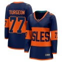 Fanatics Branded New York Islanders Women's Pierre Turgeon Breakaway Navy 2024 Stadium Series NHL Jersey