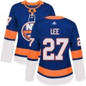 Adidas New York Islanders Women's Anders Lee Authentic Royal Blue Home NHL Jersey