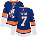 Adidas New York Islanders Women's Jordan Eberle Authentic Royal Blue Home NHL Jersey