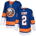 Adidas New York Islanders Youth Nick Leddy Authentic Royal Blue Home NHL Jersey