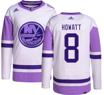 Adidas New York Islanders Men's Garry Howatt Authentic Hockey Fights Cancer NHL Jersey