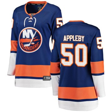 Fanatics Branded New York Islanders Women's Kenneth Appleby Breakaway Blue Home NHL Jersey