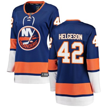 Fanatics Branded New York Islanders Women's Seth Helgeson Breakaway Blue Home NHL Jersey