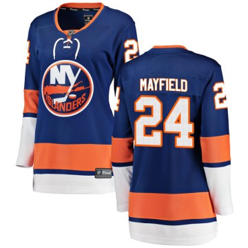 Fanatics Branded New York Islanders Women's Scott Mayfield Breakaway Blue Home NHL Jersey