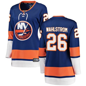Fanatics Branded New York Islanders Women's Oliver Wahlstrom Breakaway Blue Home NHL Jersey