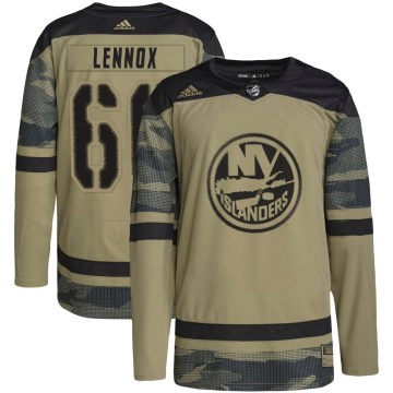 Adidas New York Islanders Youth Tristan Lennox Authentic Camo Military Appreciation Practice NHL Jersey