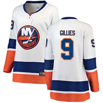 Fanatics Branded New York Islanders Women's Clark Gillies Breakaway White Away NHL Jersey