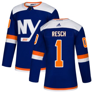 Adidas New York Islanders Youth Glenn Resch Authentic Blue Alternate NHL Jersey