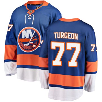 Fanatics Branded New York Islanders Youth Pierre Turgeon Breakaway Blue Home NHL Jersey