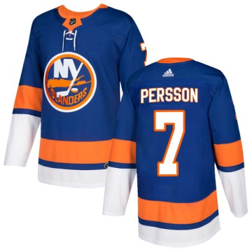 Adidas New York Islanders Men's Stefan Persson Authentic Royal Home NHL Jersey