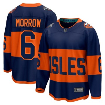 Fanatics Branded New York Islanders Men's Ken Morrow Breakaway Navy 2024 Stadium Series NHL Jersey