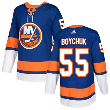 Adidas New York Islanders Youth Johnny Boychuk Authentic Royal Home NHL Jersey