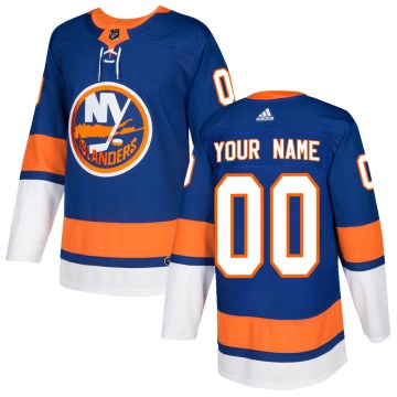 Adidas New York Islanders Youth Custom Authentic Royal Custom Home NHL Jersey