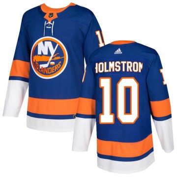 Adidas New York Islanders Youth Simon Holmstrom Authentic Royal Home NHL Jersey
