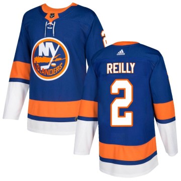 Adidas New York Islanders Youth Mike Reilly Authentic Royal Home NHL Jersey