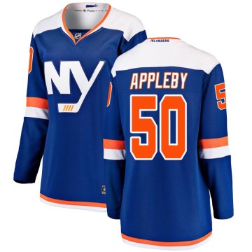 Fanatics Branded New York Islanders Women's Kenneth Appleby Breakaway Blue Alternate NHL Jersey