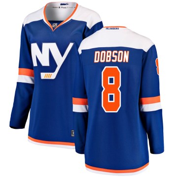 Fanatics Branded New York Islanders Women's Noah Dobson Breakaway Blue Alternate NHL Jersey