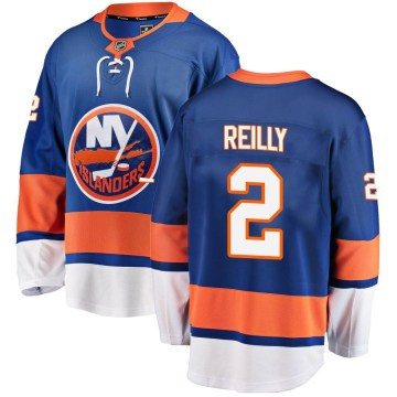 Fanatics Branded New York Islanders Men's Mike Reilly Breakaway Blue Home NHL Jersey