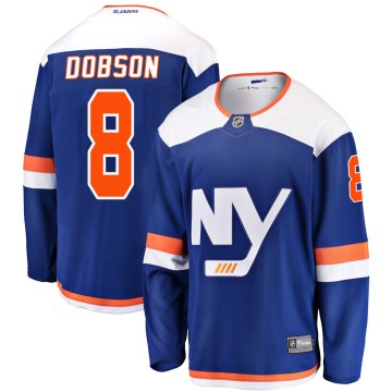 Fanatics Branded New York Islanders Men's Noah Dobson Breakaway Blue Alternate NHL Jersey