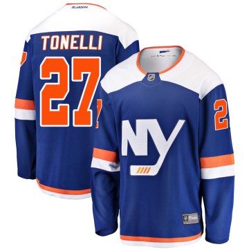 Fanatics Branded New York Islanders Men's John Tonelli Breakaway Blue Alternate NHL Jersey
