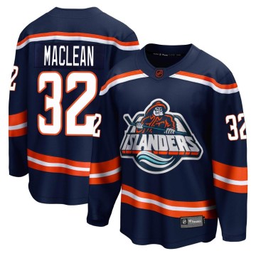 Fanatics Branded New York Islanders Youth Kyle Maclean Breakaway Navy Kyle MacLean Special Edition 2.0 NHL Jersey