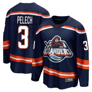 Fanatics Branded New York Islanders Youth Adam Pelech Breakaway Navy Special Edition 2.0 NHL Jersey