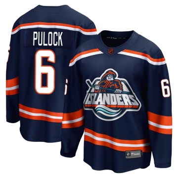 Fanatics Branded New York Islanders Youth Ryan Pulock Breakaway Navy Special Edition 2.0 NHL Jersey