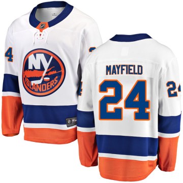 Fanatics Branded New York Islanders Men's Scott Mayfield Breakaway White Away NHL Jersey