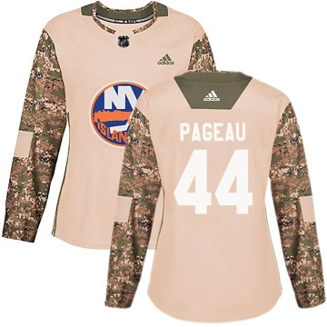 Adidas New York Islanders Women's Jean-Gabriel Pageau Authentic Camo ized Veterans Day Practice NHL Jersey