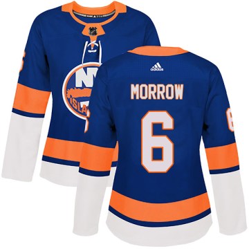Adidas New York Islanders Women's Ken Morrow Authentic Royal Home NHL Jersey