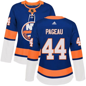 Adidas New York Islanders Women's Jean-Gabriel Pageau Authentic Royal ized Home NHL Jersey